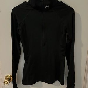 Under Armour XS black 3 quarter zip
